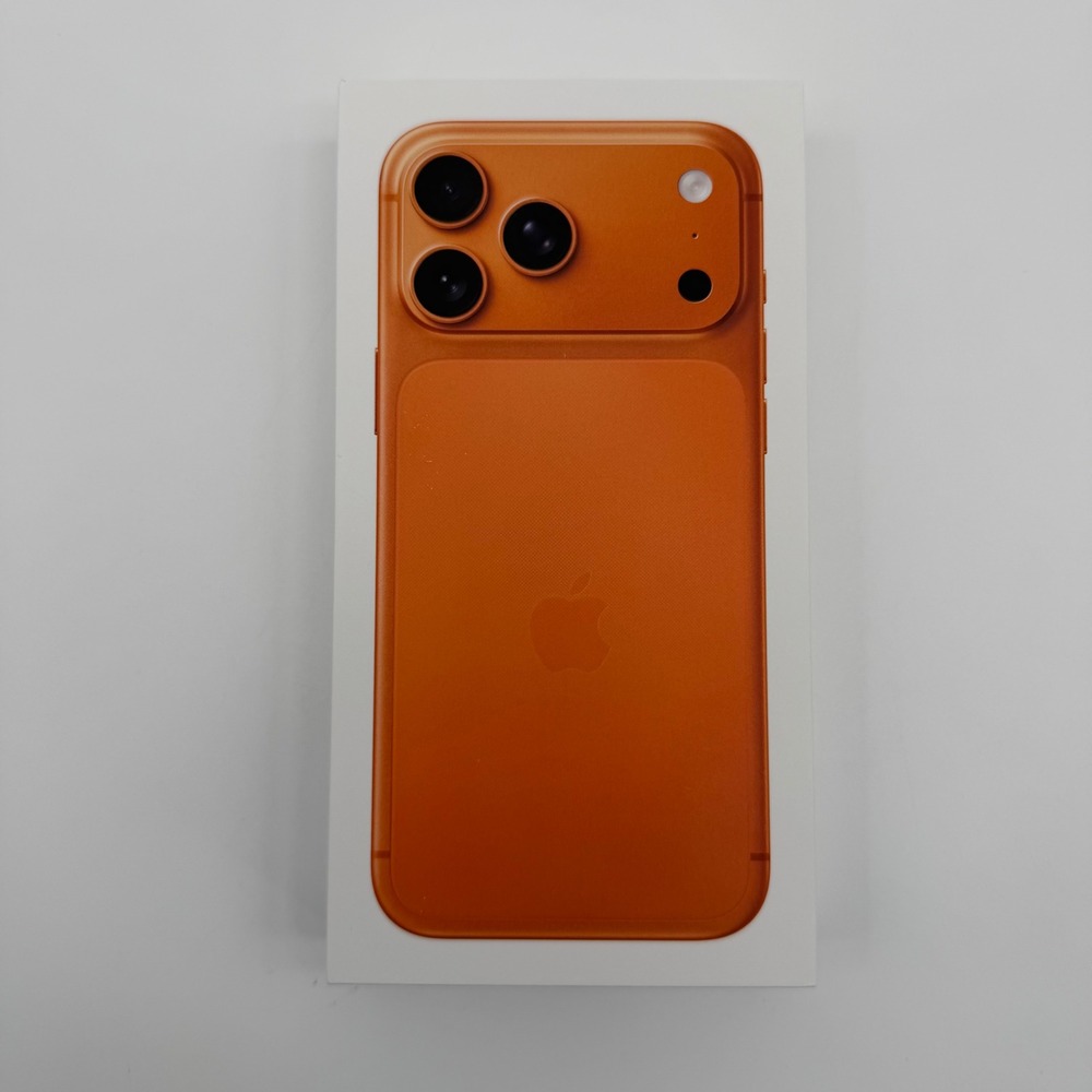BOX ONLY Apple iPhone 17 Pro Max 256GB Cosmic Orange A3257 MFXH4LL/A BOX ONLY